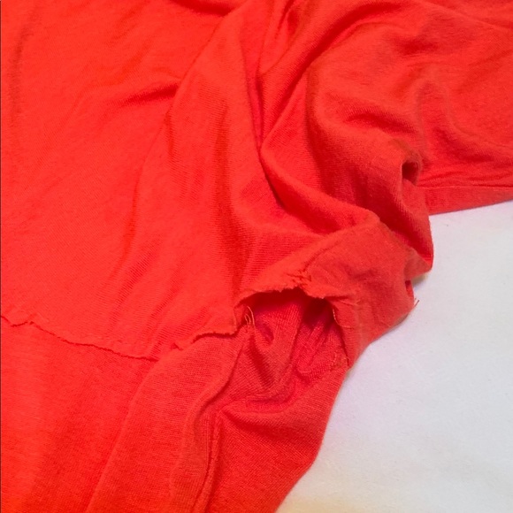 Coral Ruffled Dress - Picture 2 of 4